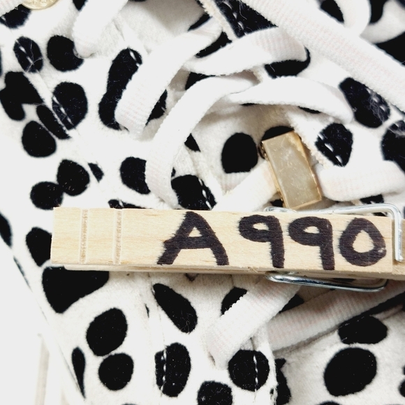 Topshop Women Black White Leopard Print Canvas Sneakers A990 - Picture 14 of 14